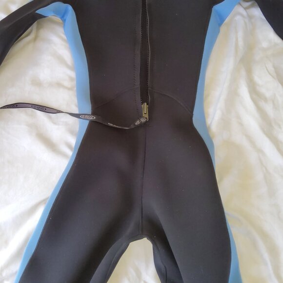 Tilos Wetsuit Full one piece zip back wet suit vest jump 3/2 EUC - Picture 3 of 5